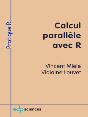 cover image of Calcul parallèle avec R